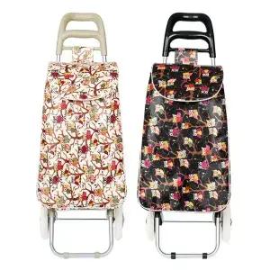 부엉이 쇼핑카트 장바구니 핸드카트 시장가방 시장 마트 장보기 필수 바퀴 달린 장바구니 캐리어 SC