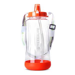 허벌라이프 정품 2리터 빨대물통 엣지오렌지 2L/휴대용물통
