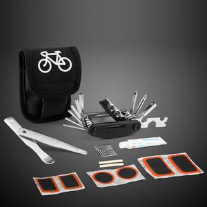 휴대용 자전거공구 펑크패치 자전거용품 멀티 수리세트 휴대용 공구툴