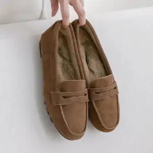 [분홍코끼리](가죽천재) 심쿵 심플 가죽로퍼(3cm)