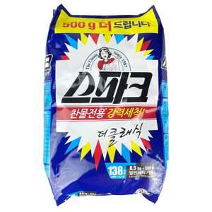 스파크 분말세제 일반용세탁기용 8.5kg+500g 리필-O