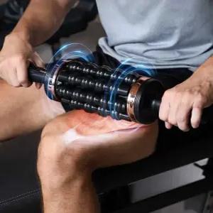 Reon 자동롤러마사지기 근육 롤러 하근 기구 오토롤 후두 발