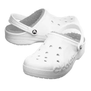 [크록스](하남점)[남여공용] 바야 라인드 클로그 205969-11H 크록스 샌들 슬리퍼 지비츠 부츠 겨울용 털...