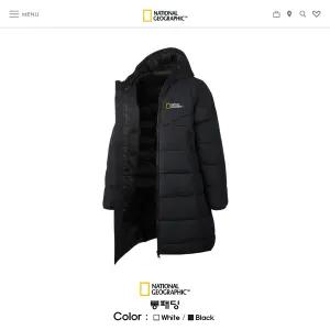 내셔널지오그래픽 베이직 롱 패딩 점퍼 남녀공용
