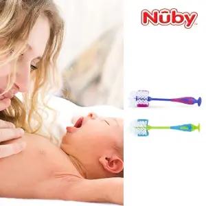 누비 듀얼 매쉬 흡착형 젖병솔