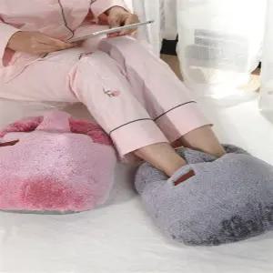 밍크 발찜질기 충전식 온열기 보온 전기찜질팩 한양의료기 대형 파우치 온수 풋워머 발찜질