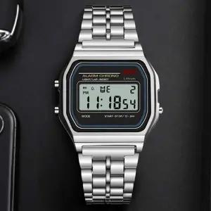[콩심팥심]메탈 군인 군대 손목 전자 시계