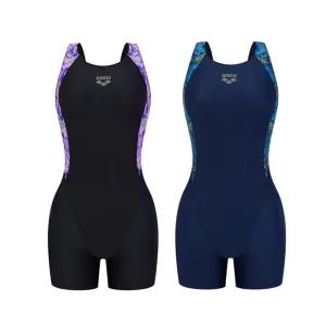 아레나 데칼 3부 반신 U백 여성 수영복 A5BL1LD33