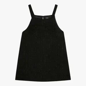 [롯데백화점]셀덴 블랙 트위드 미니 원피스 EDOW23804