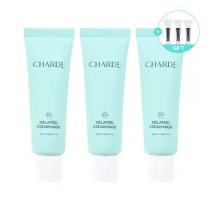 [Gift 실리콘 브러쉬]샤르드 멜라필 크림 마스크 50ml x 3개