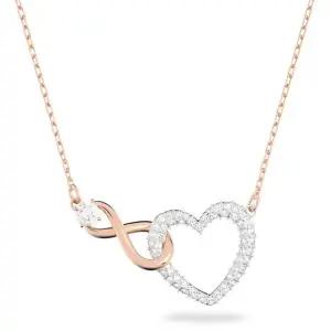 [브랜드 주얼리] INFINITY HEART 믹스메탈 목걸이 5518865