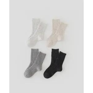 [리틀브로] (아동)윈터골지양말4종세트[양말BFJN758A]