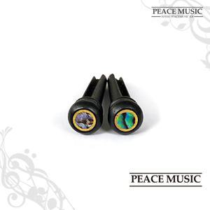 통기타 어쿠스틱 기타 에보니 브릿지핀 6개 1세트 핀 기타브릿지핀 흑단