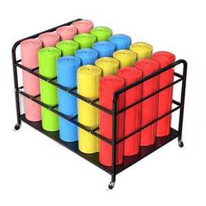 요가 매트 보관대 폼롤러 정리대 스탠드 거치대 선반