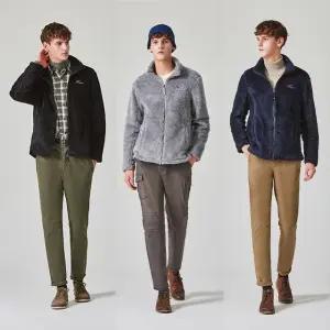 25FW 코몽트 플리스 집업 자켓 3종, 남성