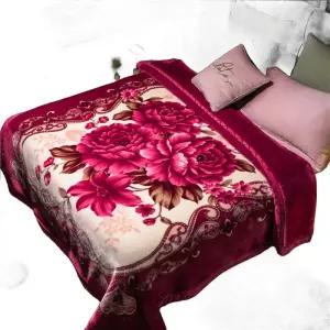 옛날 이불 빈티지 침구 무릎 장미 전통 담요 푸근 호텔 꽃무늬 시골 할머니댁 외가댁 기숙사
