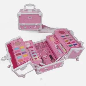 키즈뷰티 프로페셔널 장남감 메이크업 박스 화장품 화장놀이 세트