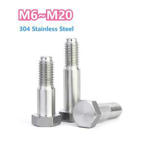 부분나사 반나사 M6 M8 M10 M12 M20 304 스테인리스 스틸 육각 캡 헤드 베어링 볼트 위치 지정 샤프트