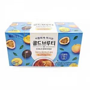 담터 콜드브루 복숭아 패션후르츠 아이스티 홍차