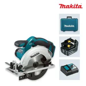 마끼다 DSS611RTE 18V 5.0Ah 2팩 충전원형톱 165mm(6) 충전스킬