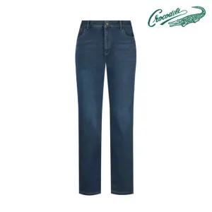 [크로커다일] 겨울 블루 밍크 기모 데님 CDAA9PT9506