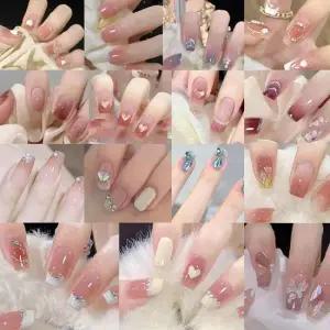 네이처스 파머 셀프 네일 컬렉션 네일팁 24p 붙이는네일팁 인조손톱 붙이는페디팁 페디네일팁