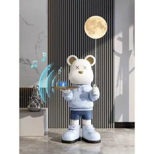 곰돌이 대형 집들이 선물 소품샵 오브제 트레이장식 무드등