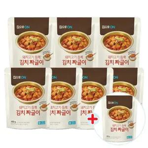 [NS홈쇼핑]집으로ON 고기듬뿍김치짜글이 400g x 7개 + 1개[35404643]