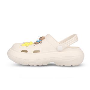 슈퍼카미트 여성 키높이 클래식 통굽 푹신한 쿠션 샌들 슬리퍼 클로그