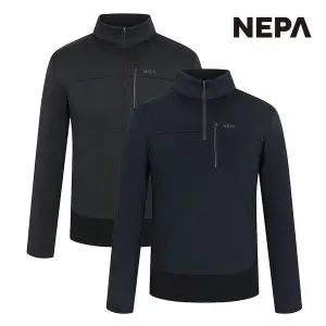 [네파] 남성 마운틴 블럭 브러쉬드 집업티셔츠 7J75405