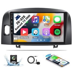 현대 쏘나타 NF 2004-2008 2G+32G용 식스윈 안드로이드 카 스테레오, 카플레이 안드로이드 오토 미러 링크 26UI 9인치 터치스크린 카 라디오 블루투스 GPS 내비게이션 WiFi HiFi FM 라디오 SWC 백업 카메라