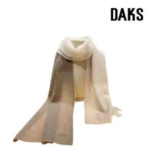 [롯데백화점]닥스 톤온톤 캐시미어100 슬림 쁘띠머플러 FKO077O