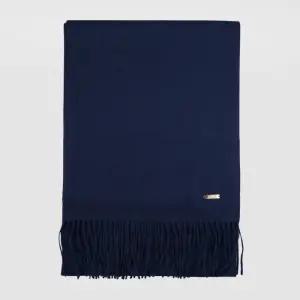 GOBI 고비 캐시미어 100% 베이직 머플러 160x30 네이비 1479 선물 포장