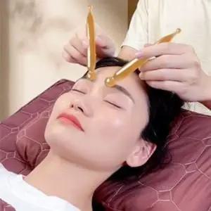 [골드스마일]마사지 스틱 괄사 도구 홈케어 마사지기 편안한