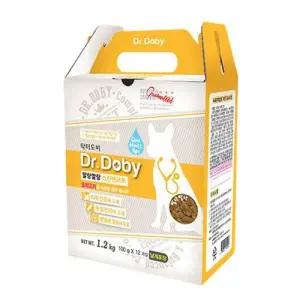 닥터도비말랑말랑 오리 1.2kg (100g 12팩) 반건조사료
