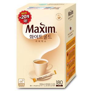 맥심 화이트골드 커피믹스 180T