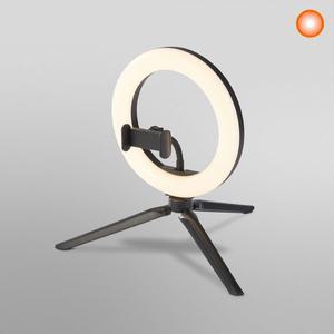 [오스람]레드밴스 링라이트+삼각대 세트 스마트폰거치 방송 셀카 BJ 스트리밍 SNS 조명