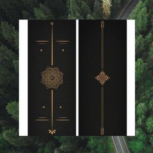 [RG5L96R0]TPE 만다라 요가 매트 넓은 홈트 운동용품 여성