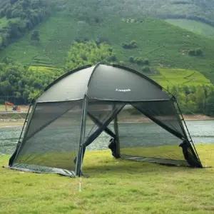 메쉬 쉘터 모기장 방충망 방수 메쉬스크린 스크린 헥사타프