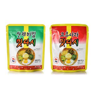군에서온 진짜사나이 마법의소스 군대 맛다시  고추나라 산채비빔 90g 10봉