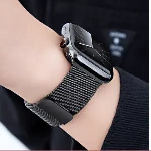 애플워치 9 7 SE 6 5 4 3 2 1 세대 울트라 밀레니즈 루프 스테인리스 메탈 스틸 밴드 스트랩 시계줄 줄질