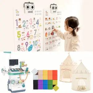 병원놀이 공구놀이 유아벽보 아기텐트 자석보드 장난감 모음