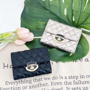 [강실장] 퀼팅 코코 버클 사피아노 반지갑