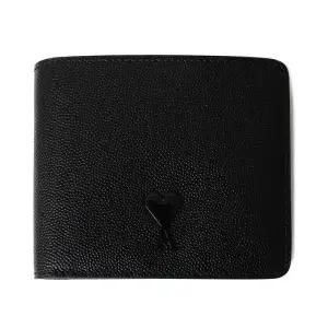23SS  하트로고 반지갑 블랙 USL012