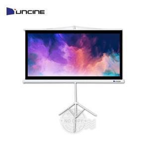 [윤씨네] 빔프로젝터 스크린 50인치 169 삼각대 스크린(화이트 바디)