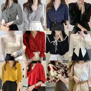 (도도한걸)여성블라우스/긴소매/터틀/벨벳/빅사이즈/쉬폰/레이스/정장/리본/시폰/니트/셔링/프릴/시스루/망사/롱/결혼식/하객룩/오피스룩/플라워/무늬/나염/반소매