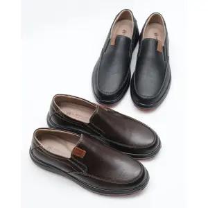 행텐HX25-5 소가죽 남자 남성 신발 슬립온 로퍼 스니커즈 컴포트화 효도화 캐주얼화