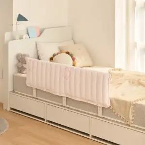 젠티스 어린이 침대 안전가드 전용 패브릭 삼중직 니트 커버  150cm