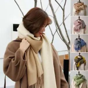 머플러 캐시미어 숄 대형 여성 가을목도리 겨울스카프
