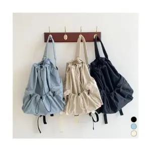 [룽스]스트링 포켓 나일론스트링백팩 백팩